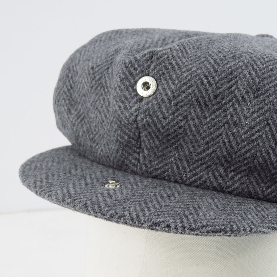 【Unlikely/アンライクリー】<br>Unlikely Newsboy Cap Wool Tweed <br>U24F-41-0005