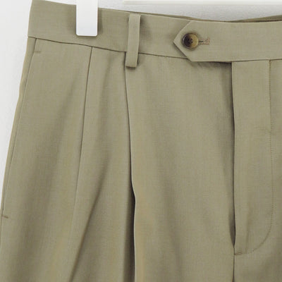 【AURALEE/オーラリー】<br>LIGHT WOOL MAX GABARDINE TWO-TUCK SLACKS <br>A25AP03MG