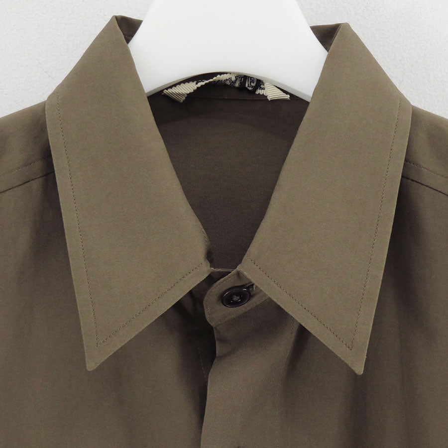 【AURALEE/オーラリー】<br>WASHED FINX TWILL BIG SHIRT <br>A25AS02TN