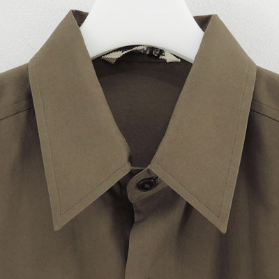 【AURALEE/オーラリー】<br>WASHED FINX TWILL BIG SHIRT <br>A25AS02TN