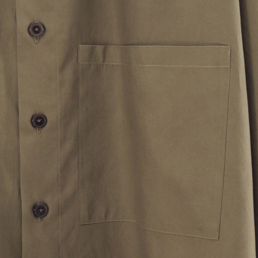 【AURALEE/オーラリー】<br>WASHED FINX TWILL BIG SHIRT <br>A25AS02TN