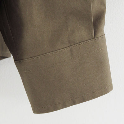 【AURALEE/オーラリー】<br>WASHED FINX TWILL BIG SHIRT <br>A25AS02TN