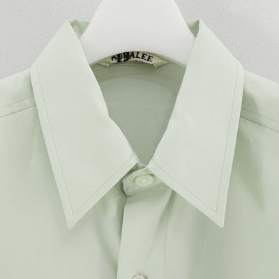 【AURALEE/オーラリー】<br>WASHED FINX TWILL BIG SHIRT <br>A25AS02TN