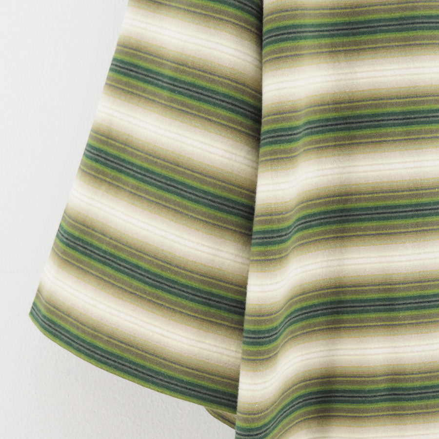 【AURALEE/オーラリー】<br>GRADIENT STRIPE JERSEY TEE <br>A25AT02GJ