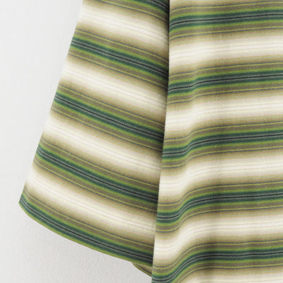 【AURALEE/オーラリー】<br>GRADIENT STRIPE JERSEY TEE <br>A25AT02GJ