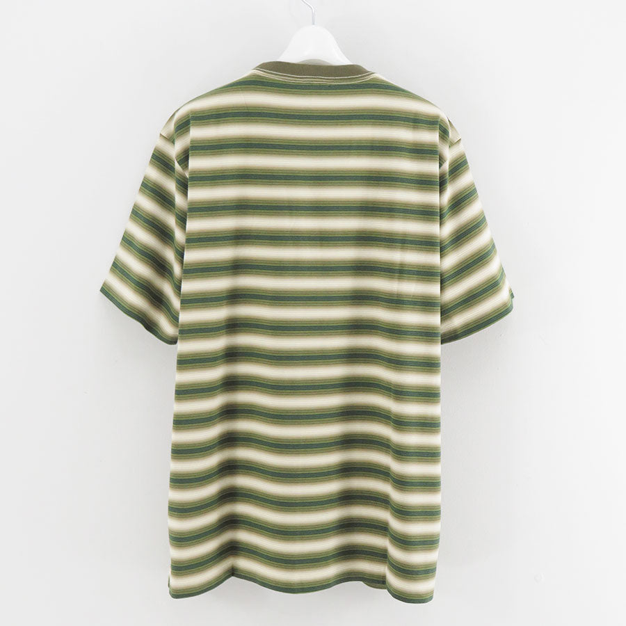 【AURALEE/オーラリー】<br>GRADIENT STRIPE JERSEY TEE <br>A25AT02GJ