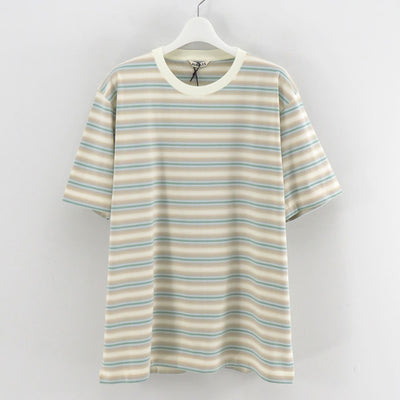 【AURALEE/オーラリー】<br>GRADIENT STRIPE JERSEY TEE <br>A25AT02GJ