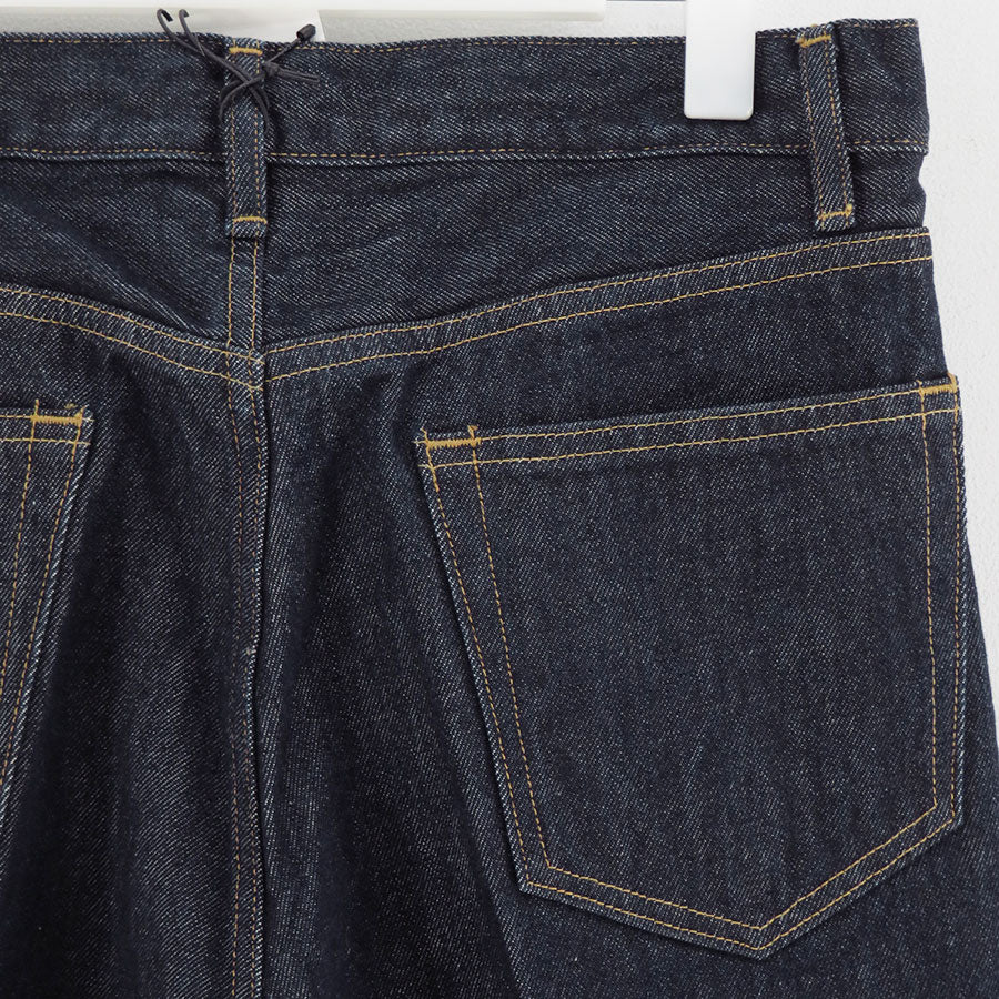 【AURALEE/オーラリー】<br>HARD TWIST DENIM 5P PANTS <br>A00P01DM