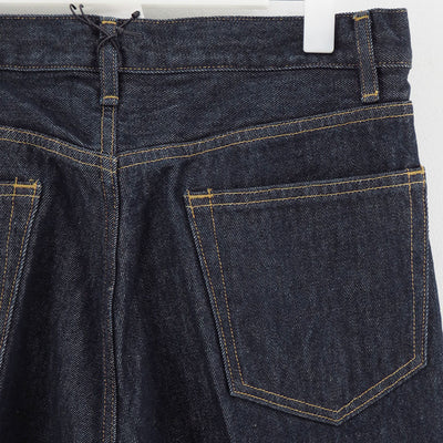 【AURALEE/オーラリー】<br>HARD TWIST DENIM 5P PANTS <br>A00P01DM
