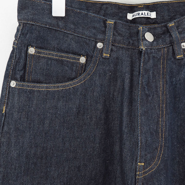 AURALEE/オーラリー】HARD TWIST DENIM WIDE PANTS A00P03DMの