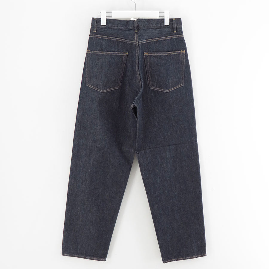 【AURALEE/オーラリー】<br>HARD TWIST DENIM WIDE PANTS <br>A00P03DM