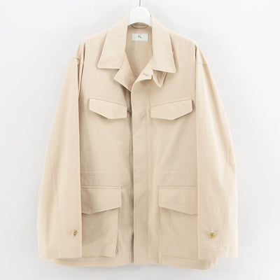 【HERILL/ヘリル】<br>Egyptian cotton Field jacket <br>24-011-HL-8040-1