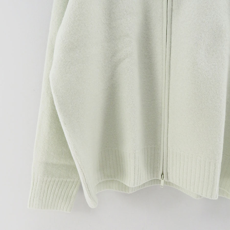 【STUDIO NICHOLSON/スタジオニコルソン】<br>5GG BOILED WOOLHALF ZIP JUMPER IWAKI <br>SNM-1047