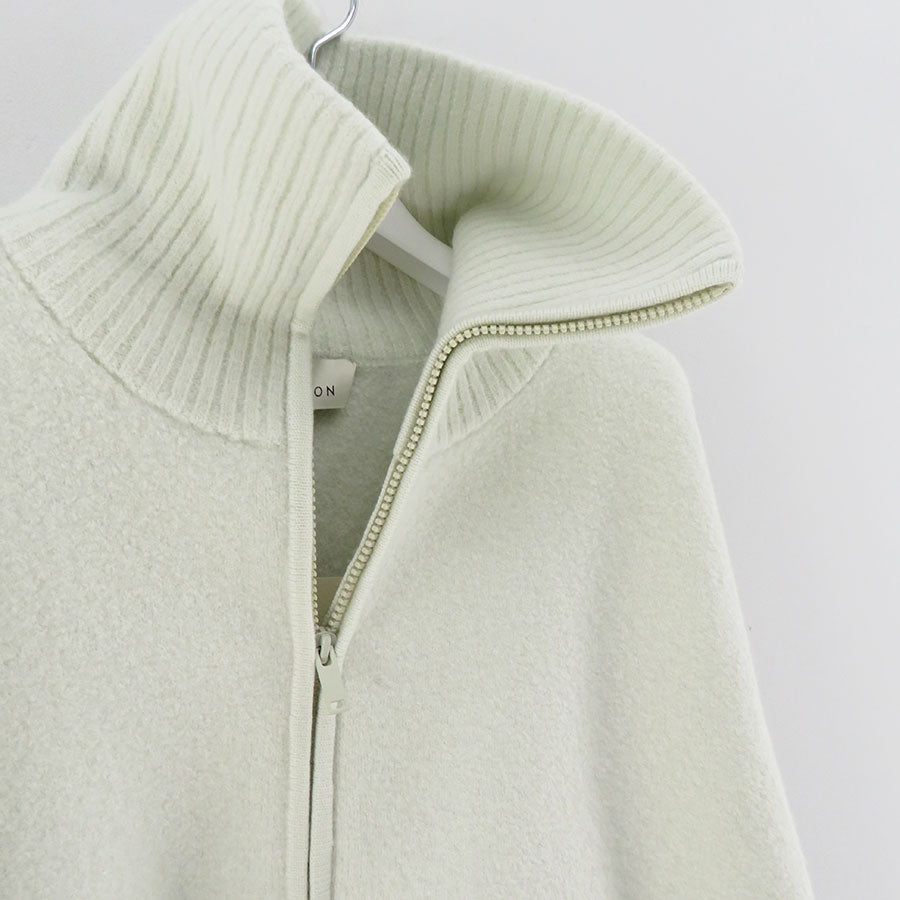 【STUDIO NICHOLSON/スタジオニコルソン】<br>5GG BOILED WOOLHALF ZIP JUMPER IWAKI <br>SNM-1047