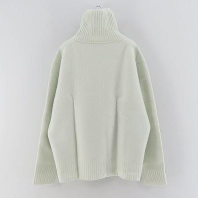 【STUDIO NICHOLSON/スタジオニコルソン】<br>5GG BOILED WOOLHALF ZIP JUMPER IWAKI <br>SNM-1047