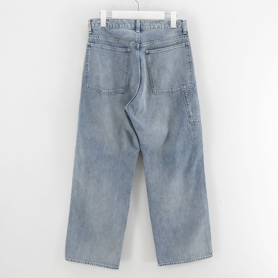 ULTERIOR/アルテリア】FADED LIGHT DENIM PAINTER PANTS UPJ06-LA247の