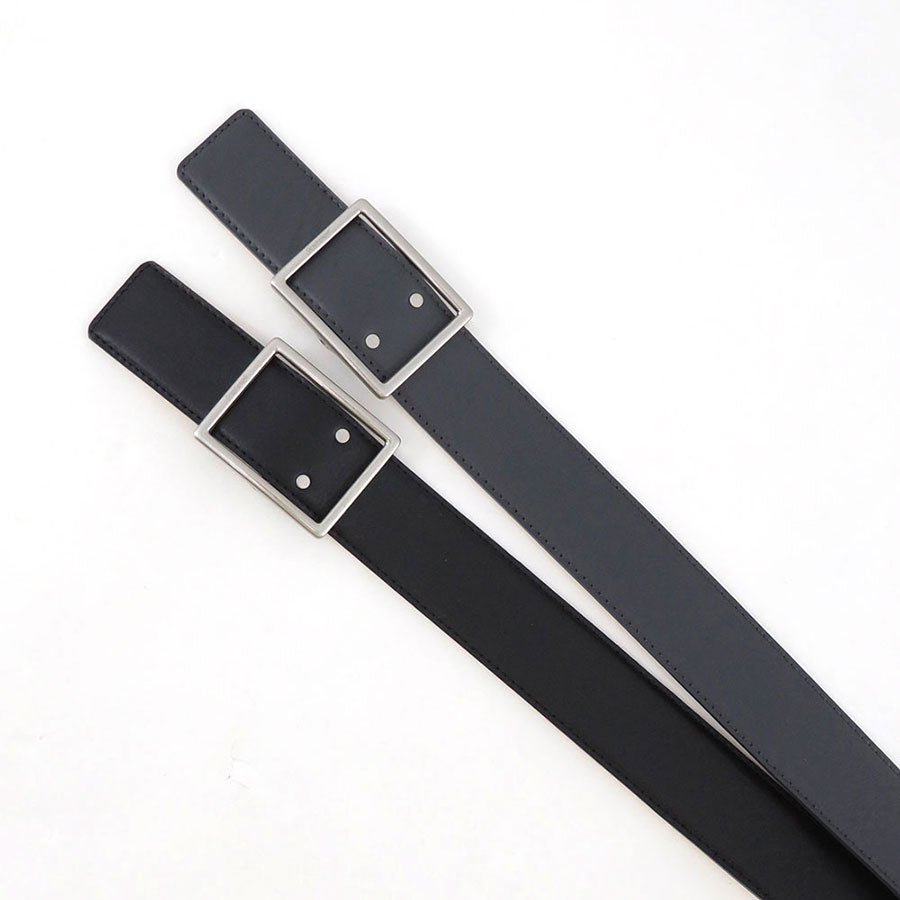 【Graphpaper/グラフペーパー】<br>Graphpaper Holeless Leather Classic Belt <br>GU253-90560B