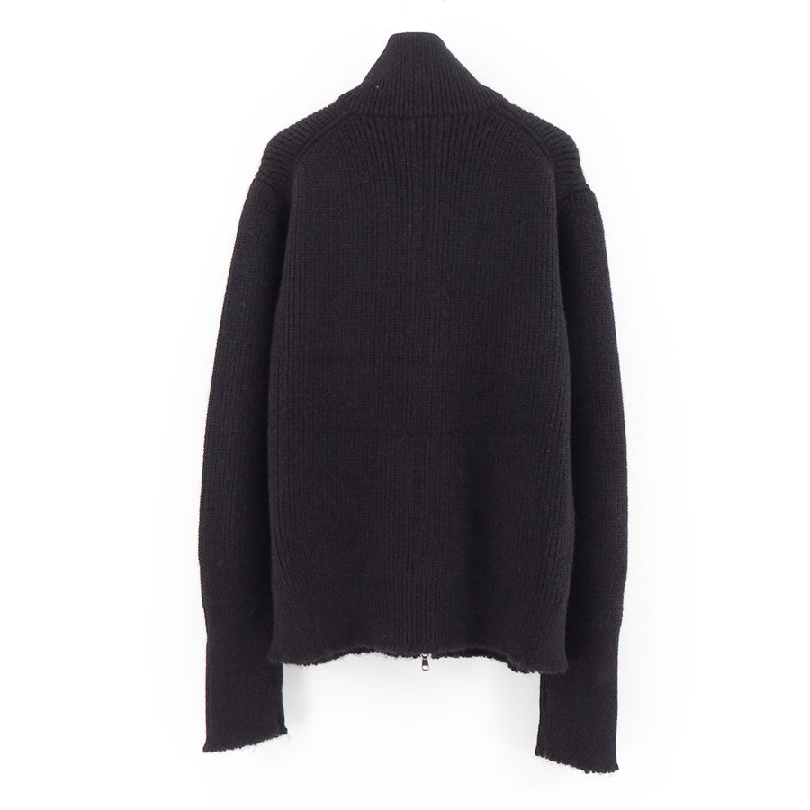 【MAATEE&SONS/マーティーアンドサンズ】<br>畦JIPSWEATER <br>MT4303-0123B