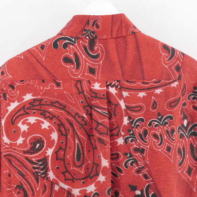 【M A S U/エムエーエスユー】<br>CRUSHED PAISLEY PRINT SHIRT <br>M25F9SL001