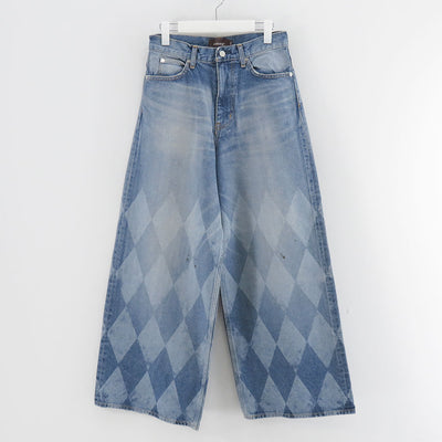 【M A S U/エムエーエスユー】<br>MB BAGGY JEANS DIAMOND <br>B25F9PL003