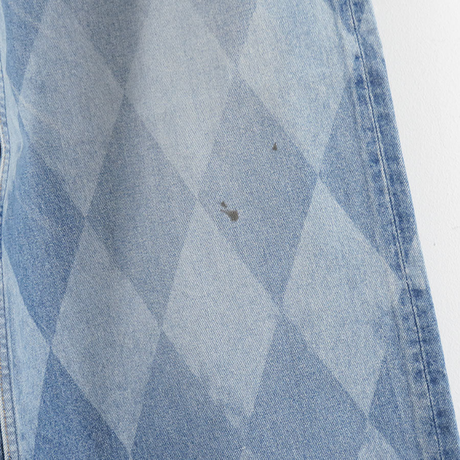 【M A S U/エムエーエスユー】<br>MB BAGGY JEANS DIAMOND <br>B25F9PL003