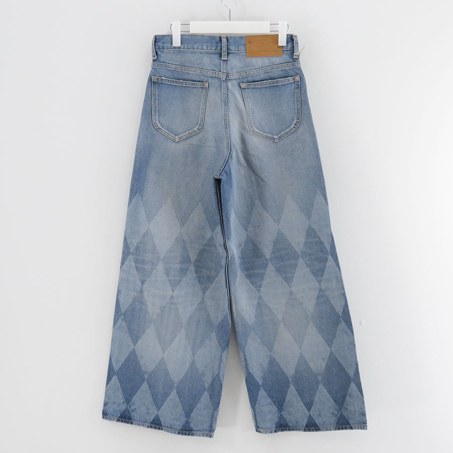 【M A S U/エムエーエスユー】<br>MB BAGGY JEANS DIAMOND <br>B25F9PL003