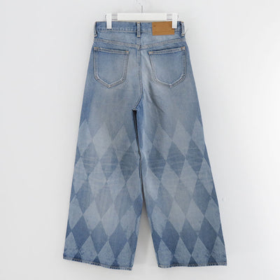 【M A S U/エムエーエスユー】<br>MB BAGGY JEANS DIAMOND <br>B25F9PL003