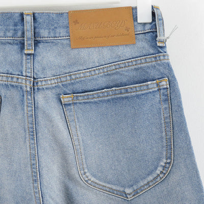 【M A S U/エムエーエスユー】<br>MB BAGGY JEANS DIAMOND <br>B25F9PL003