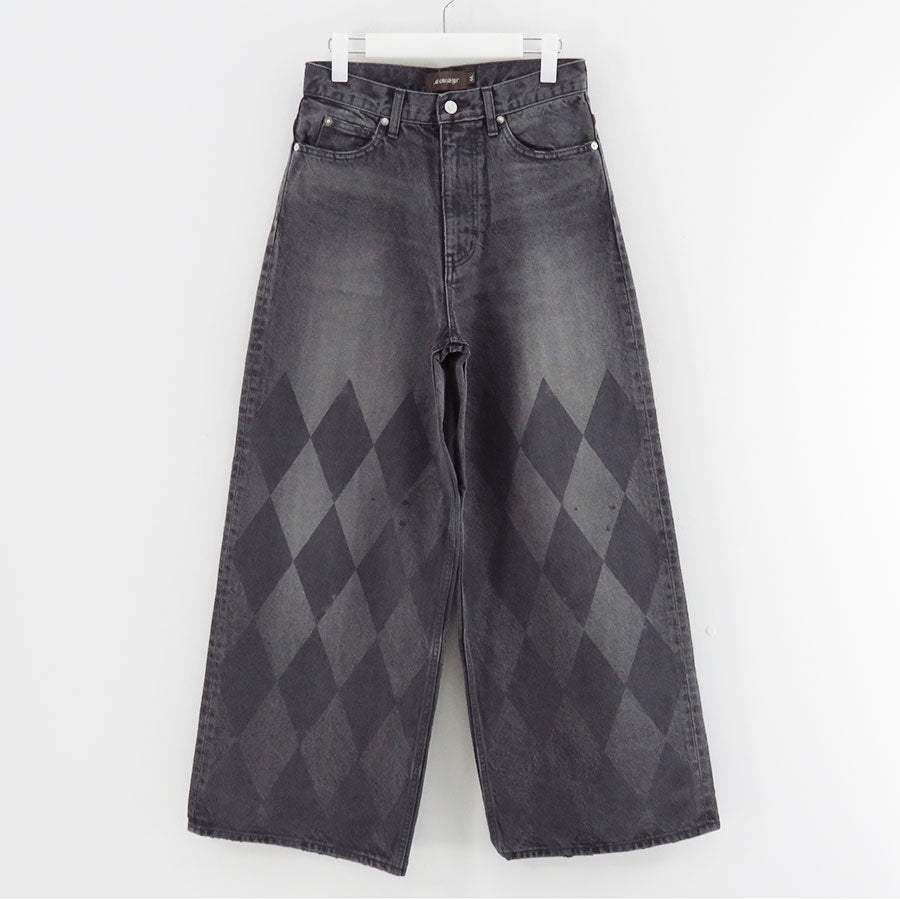 【M A S U/エムエーエスユー】<br>MB BAGGY JEANS DIAMOND <br>B25F9PL003