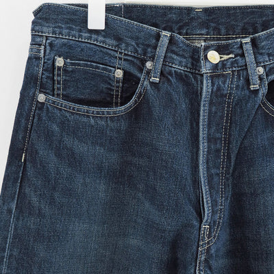 【Graphpaper/グラフペーパー】<br>Selvage Denim Five Pocket Tapered Pants <br>GU253-40058DB