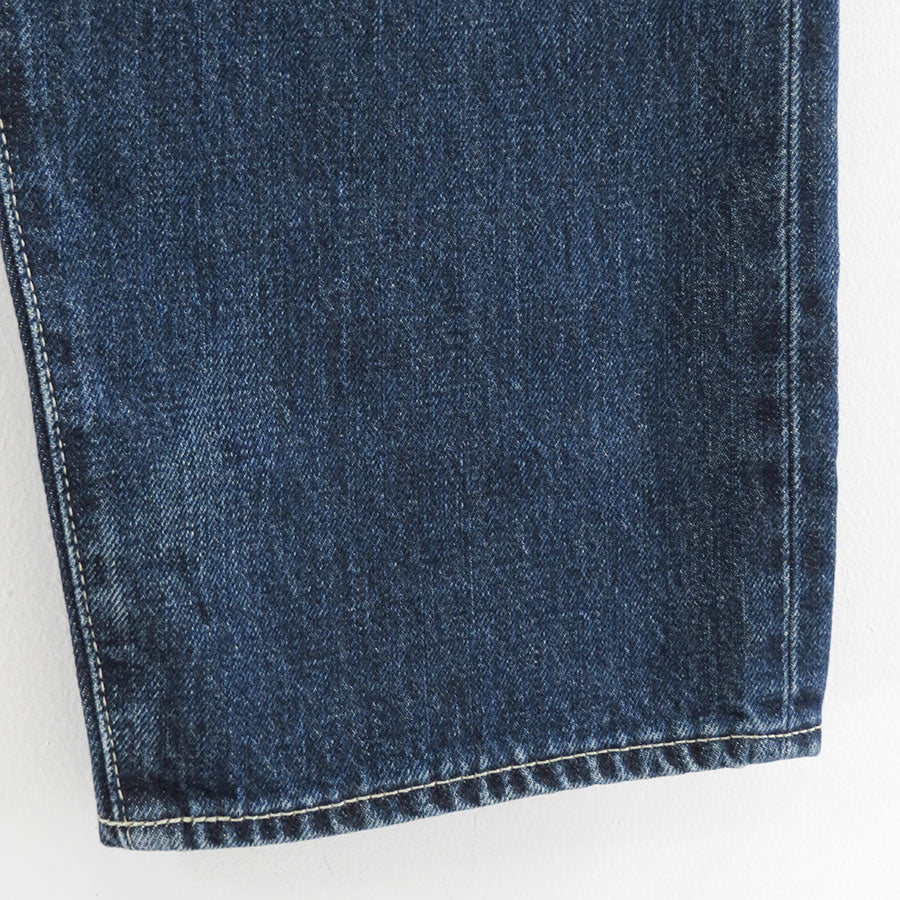 【Graphpaper/グラフペーパー】<br>Selvage Denim Five Pocket Tapered Pants <br>GU253-40058DB