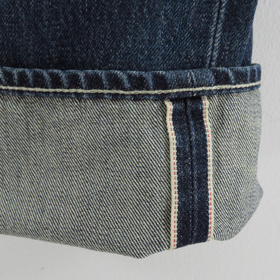 【Graphpaper/グラフペーパー】<br>Selvage Denim Five Pocket Tapered Pants <br>GU253-40058DB
