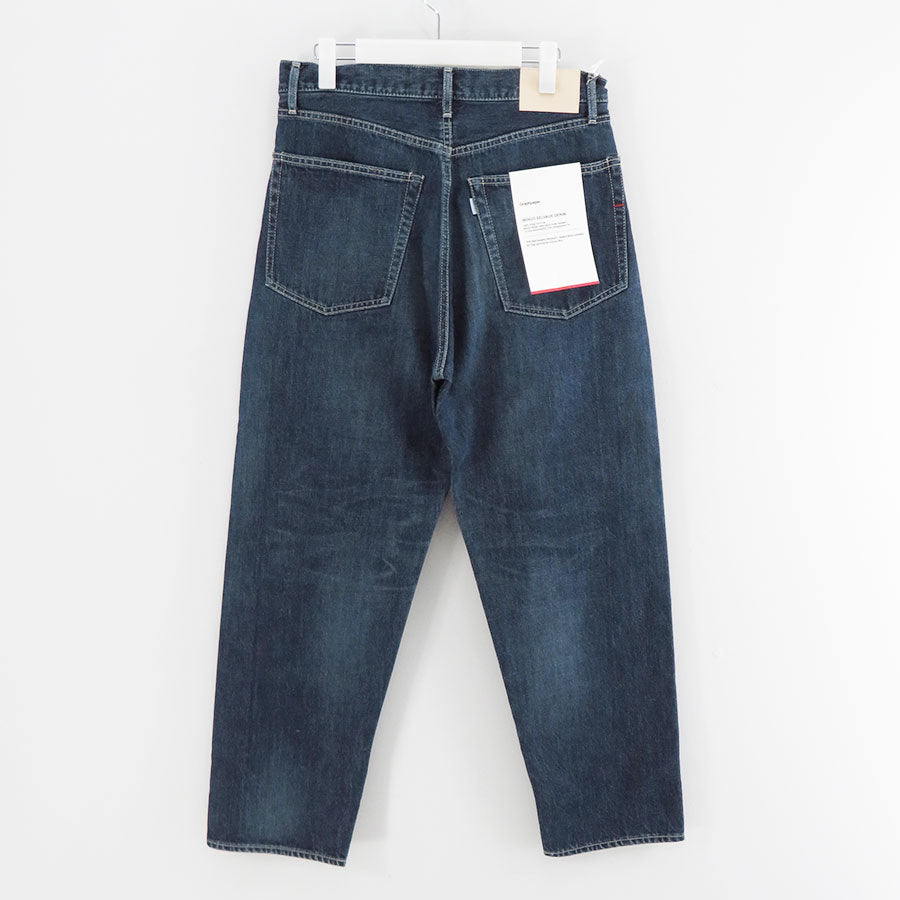【Graphpaper/グラフペーパー】<br>Selvage Denim Five Pocket Tapered Pants <br>GU253-40058DB