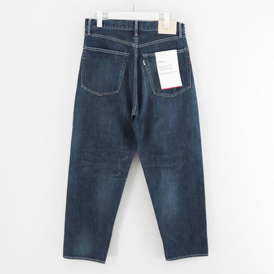 【Graphpaper/グラフペーパー】<br>Selvage Denim Five Pocket Tapered Pants <br>GU253-40058DB