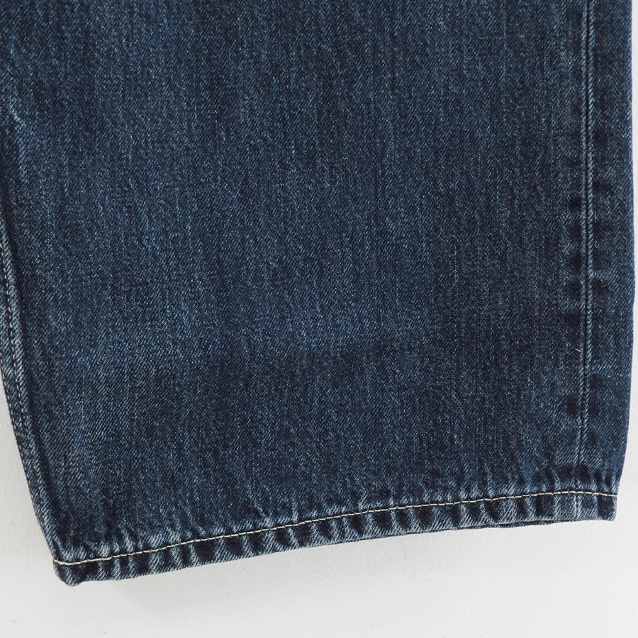 【Graphpaper/グラフペーパー】<br>Selvage Denim Two Tuck Pants <br>GU253-40061DB