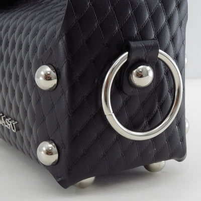 【M A S U/エムエーエスユー】<br>LEATHER CAKE BAG <br>M25F9OJ008