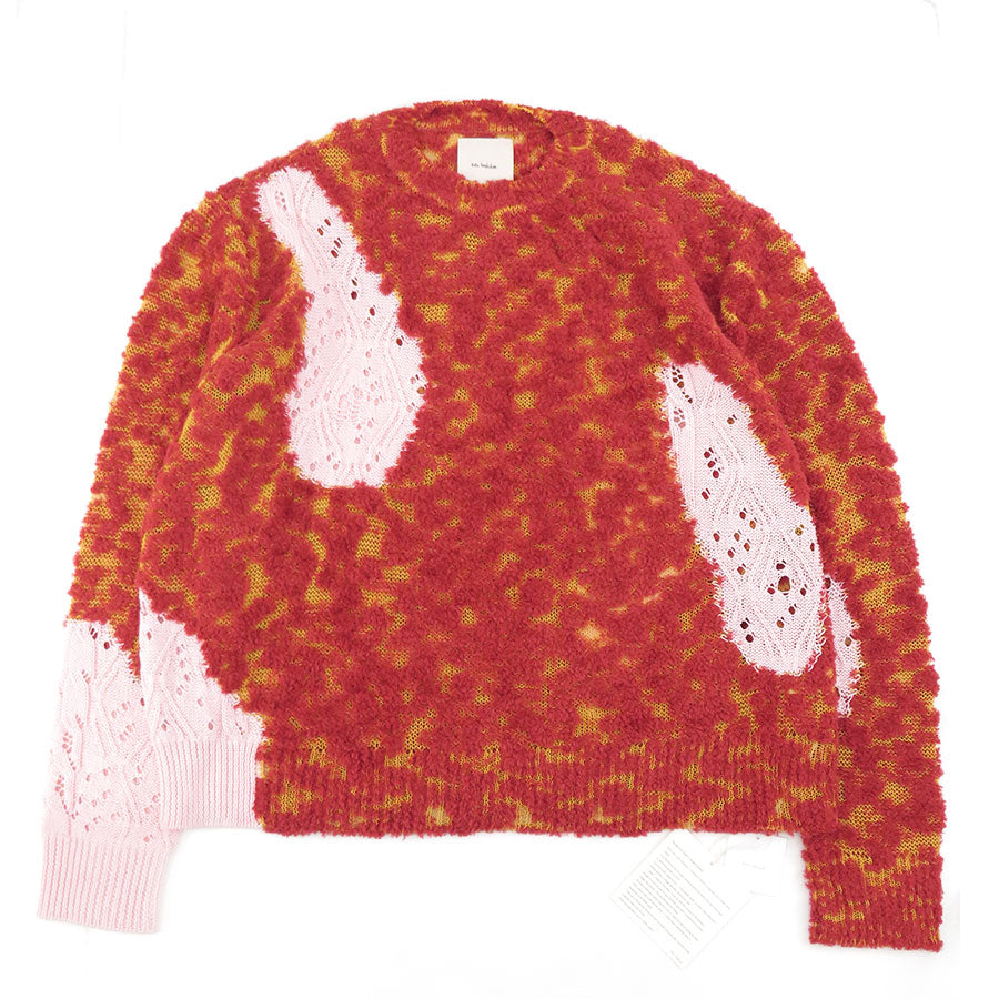 Kota Gushiken/コウタグシケン】Rough & Gloss Collaged Jumper KGSS26