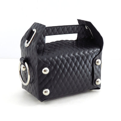 【M A S U/エムエーエスユー】<br>LEATHER CAKE BAG <br>M25F9OJ008