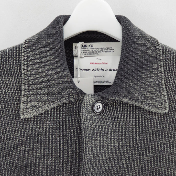 ジャケット・アウター DAIRIKU 2025AW VINTAGE DYED KNIT JACKET Vintage Dyed Knit Jacket | DAIRIKU(ダイリク) / トップス