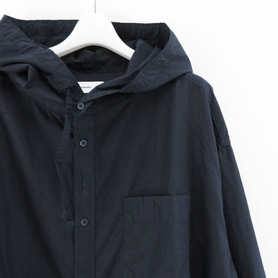 SALE 30%OFF ! <br/>【Graphpaper/グラフペーパー】<br>Garment Dyed Suvin Typewriter Oversized Hooded Shirt <br>GM233-50073