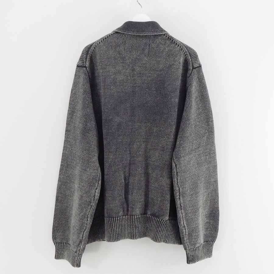 【DAIRIKU/ダイリク】<br>Vintage Dyed Knit Jacket <br>25AWK5