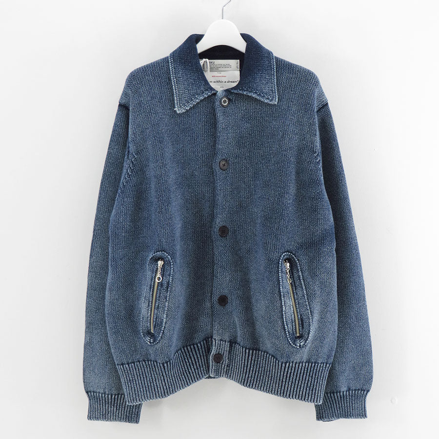 【DAIRIKU/ダイリク】<br>Vintage Dyed Knit Jacket <br>25AWK5
