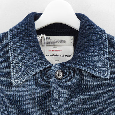【DAIRIKU/ダイリク】<br>Vintage Dyed Knit Jacket <br>25AWK5