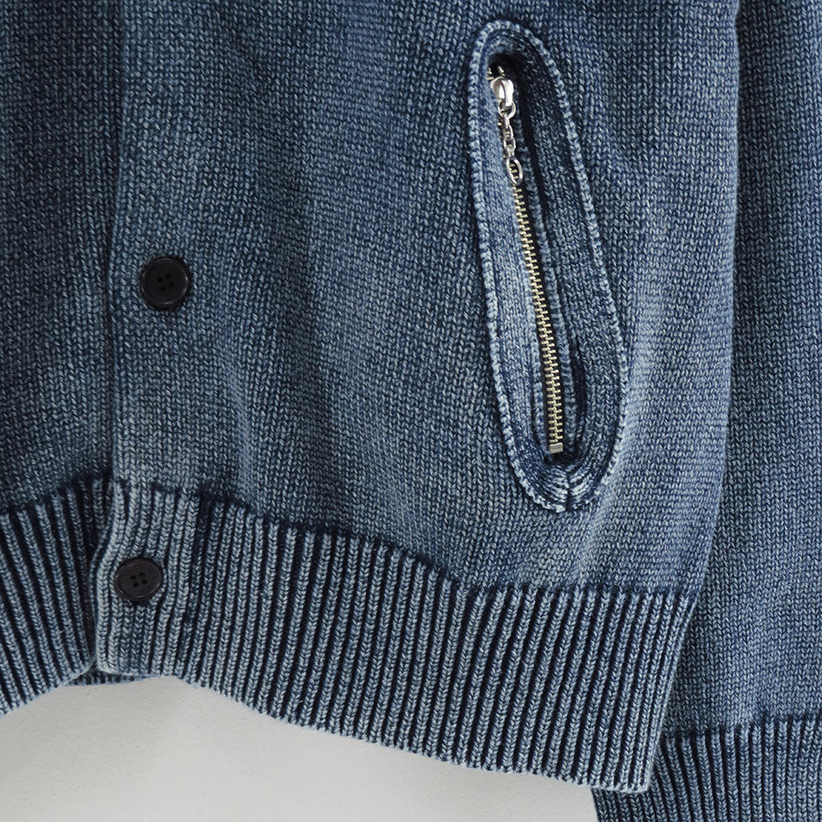 【DAIRIKU/ダイリク】<br>Vintage Dyed Knit Jacket <br>25AWK5