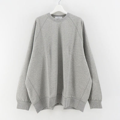 【Graphpaper/グラフペーパー】<br>Ultra Compact Terry Crew Neck Sweater <br>GM233-70142