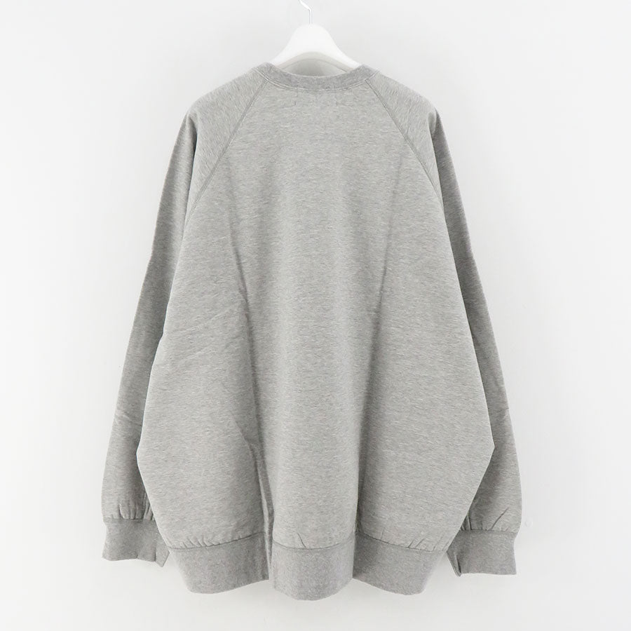 【Graphpaper/グラフペーパー】<br>Ultra Compact Terry Crew Neck Sweater <br>GM233-70142
