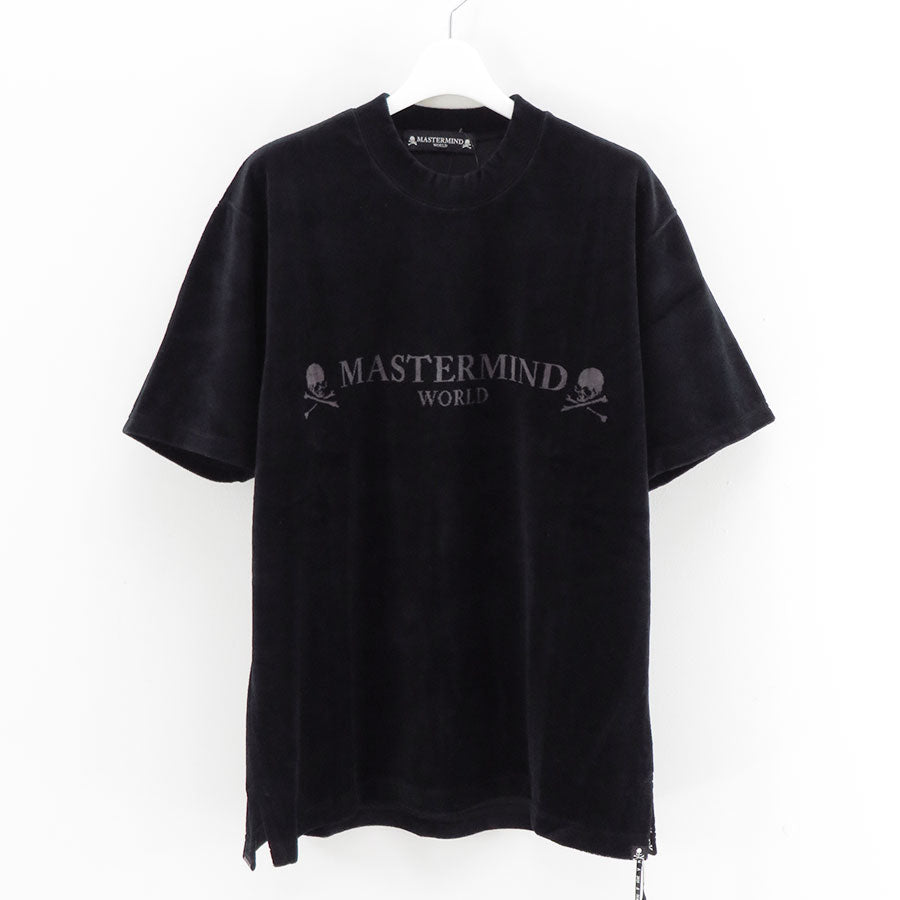 【MASTERMIND WORLD/マスターマインドワールド】<br>VELOUR SS TEE <br/>MW25S15-TS001-006