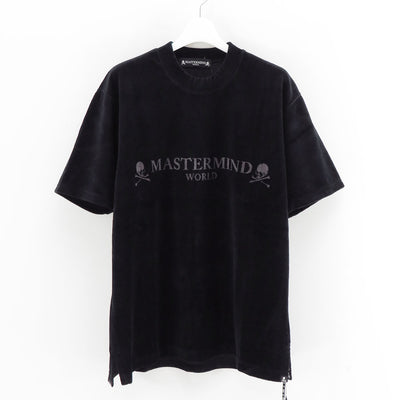 【MASTERMIND WORLD/マスターマインドワールド】<br>VELOUR SS TEE <br/>MW25S15-TS001-006