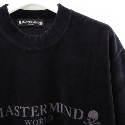 【MASTERMIND WORLD/マスターマインドワールド】<br>VELOUR SS TEE <br/>MW25S15-TS001-006