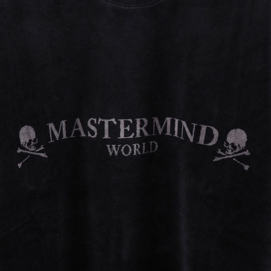【MASTERMIND WORLD/マスターマインドワールド】<br>VELOUR SS TEE <br/>MW25S15-TS001-006